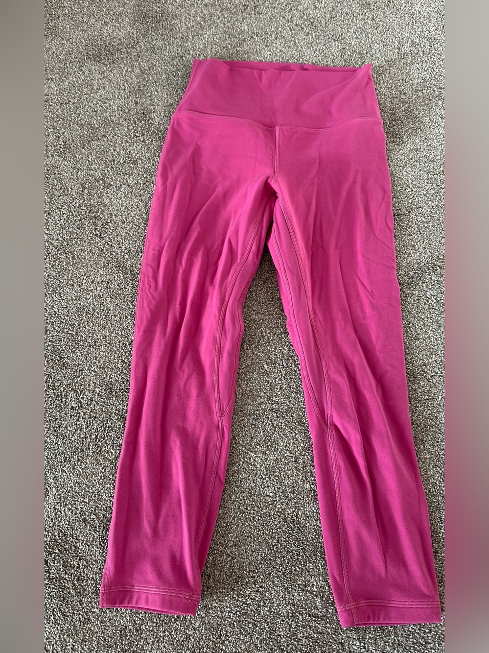 lululemon athletica Hot Pink Athletic cropped Leggings
